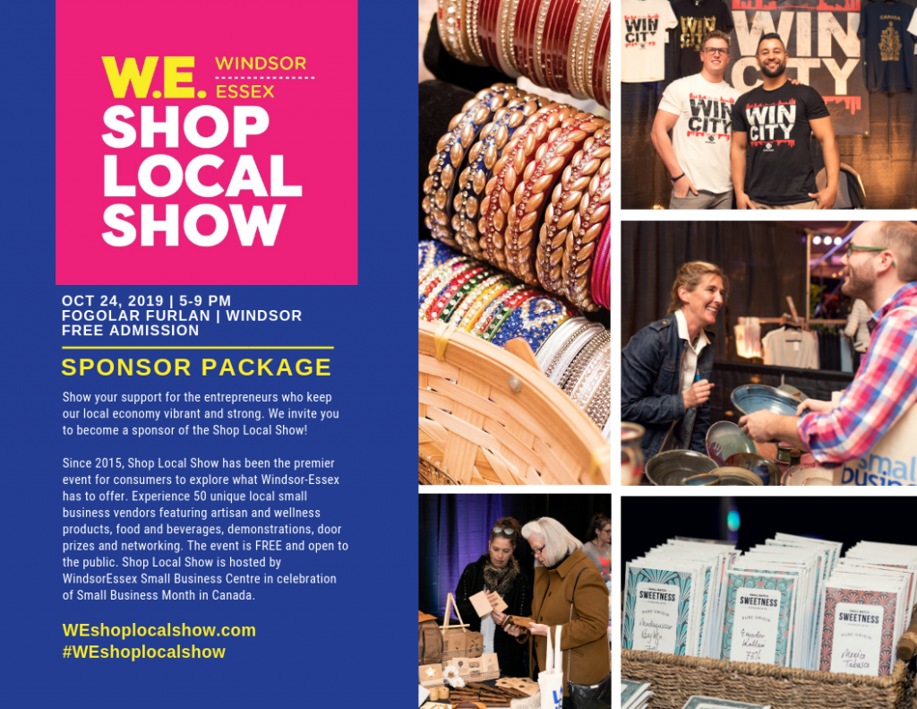 Shop Local Show Sponsorship Package 2019
